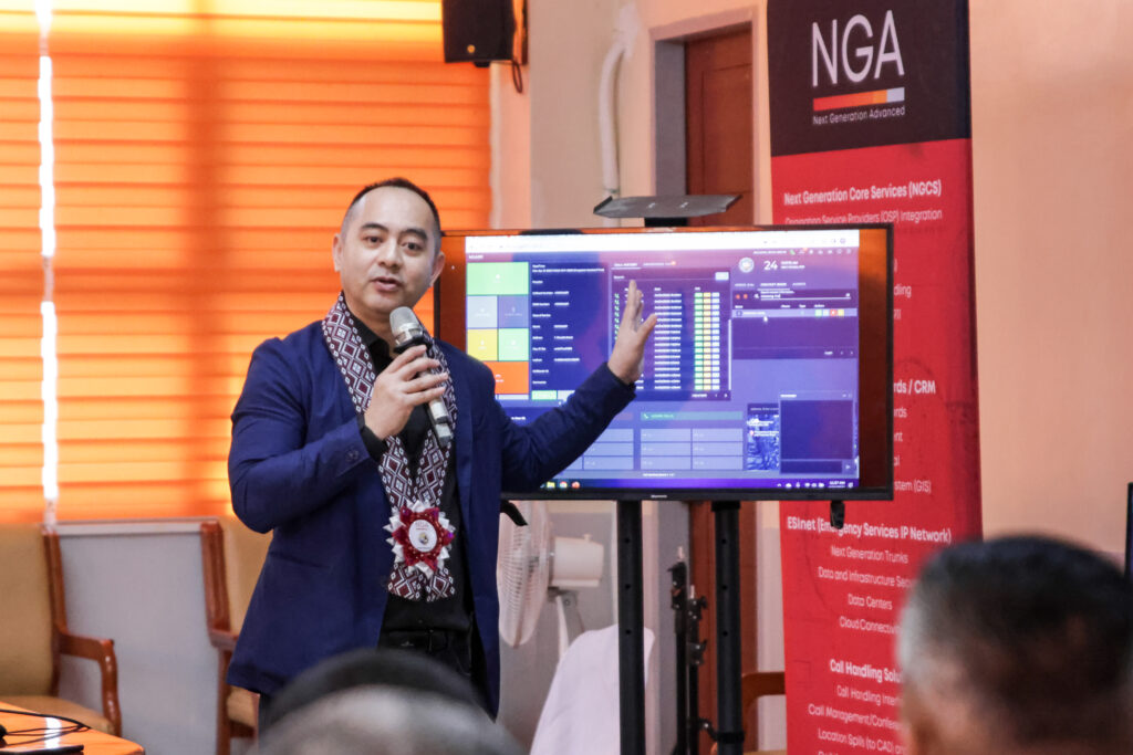 NGA 911 Philippines country manager Robert Llaguno