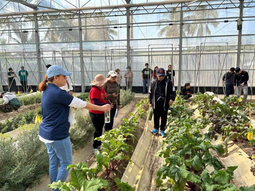 FILIPINO trainees get immersive, hands on training on organic farmingat the AgriGaia farm in Southern Taiwan. 